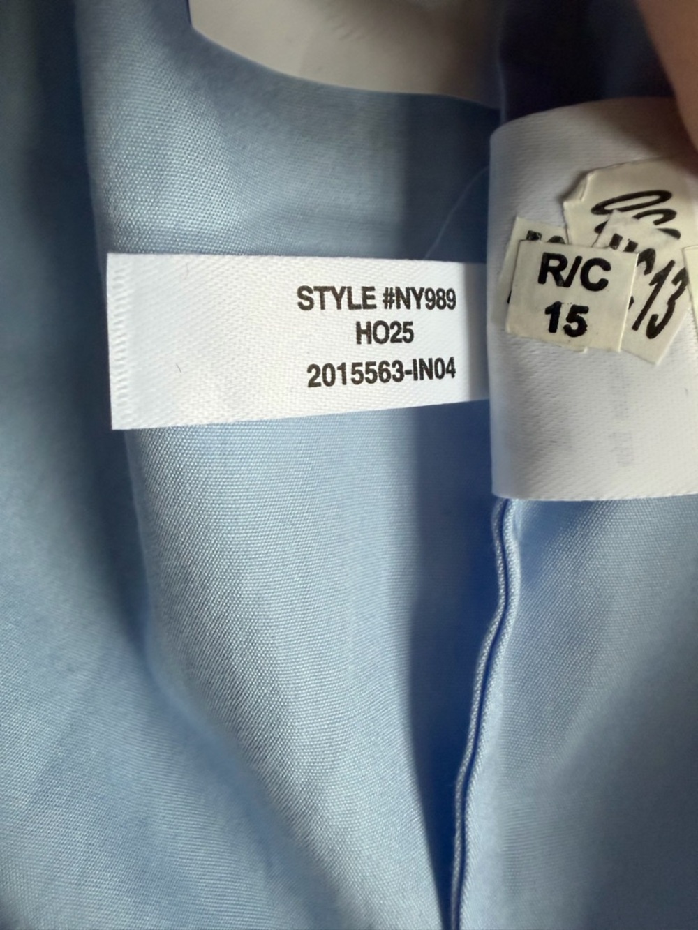 Madewell Easy Y-Neck Button-Up Shirt Peri Blue Size XL NWT - Picture 15 of 15